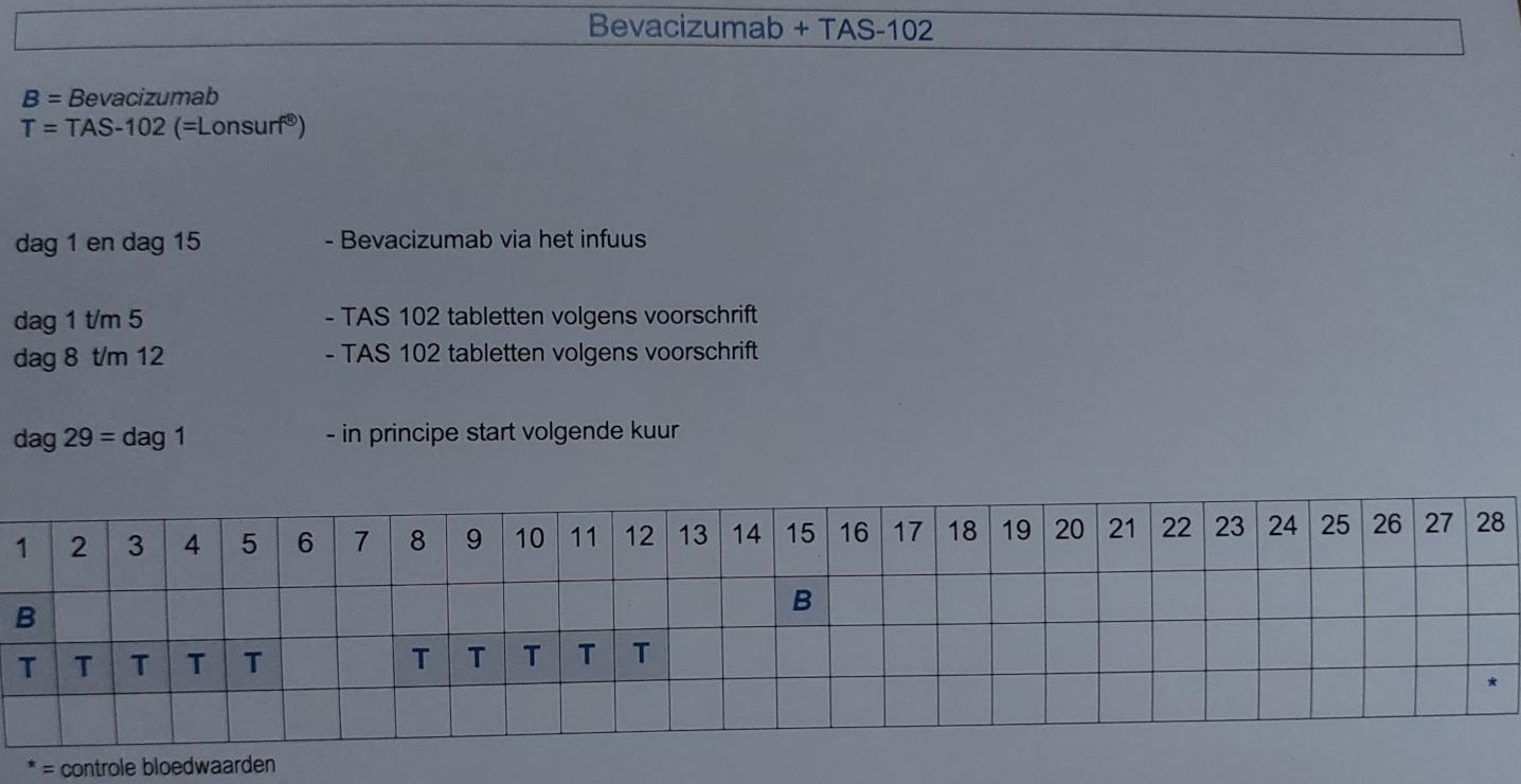 Het kuurschema